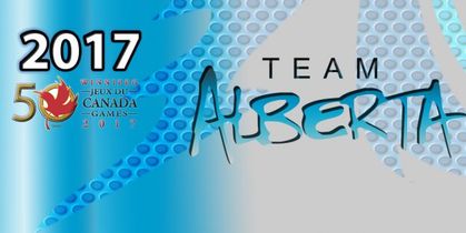 Team Alberta on their way to the Canada Summer Games