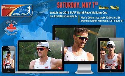 Good luck to our Race Walkers as they take on the World on Saturday