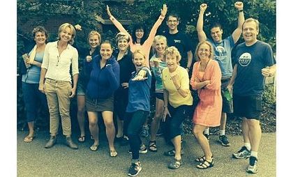 Graduates of the Victoria Road Running Instructor Clinic