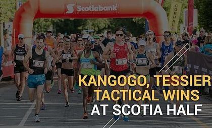 Kangogo & Tessier Take Tactical Wins at 2017 Scotia Half