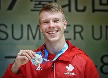 James Linde sprints to silver in Summer Universiade 200 metres