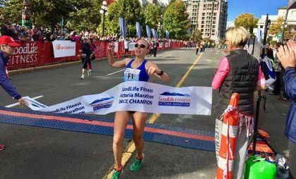 Highlights from the GoodLife Fitness Victoria Marathon