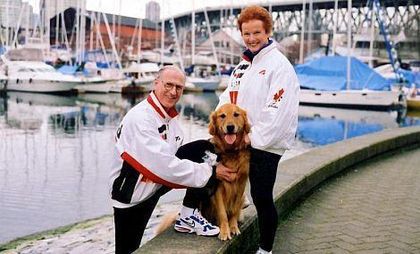 Vancouver’s golden sport couple