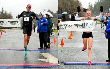Rain, wind and cool temps cannot prevent fine performances at Harriers Pioneer 8K